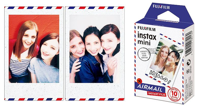 Fuji Instax Airmail Mini Film ten print pack